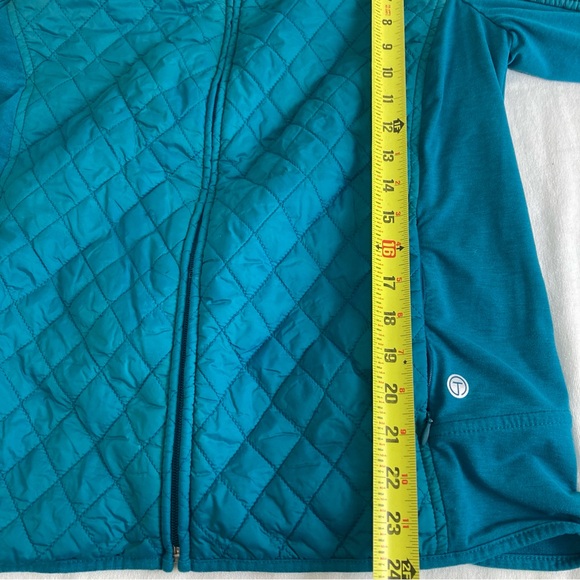 T BY TALBOTS   Carriage Green Jacket Zip Size X - Picture 9 of 16